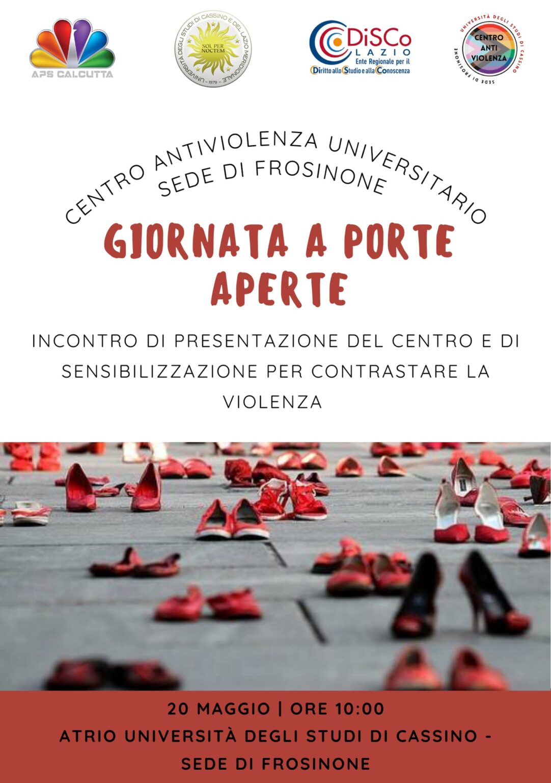 “Giornata a porte aperte” al Centro Antiviolenza Universitario di Frosinone: studenti e istituzioni insieme contro la violenza