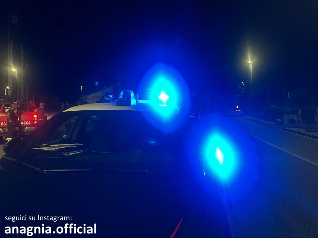carabinieri vigili del fuoco notte