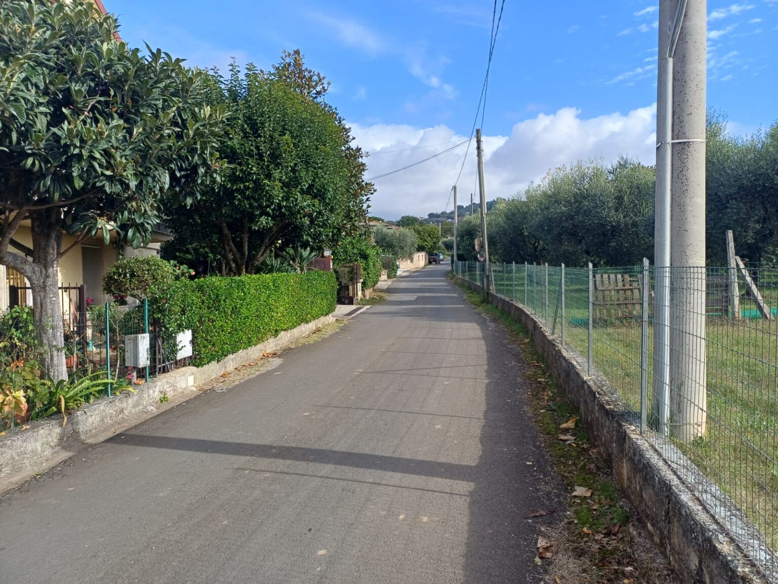Via Pucinisco ad Anagni: residenti chiedono dossi e illuminazione
