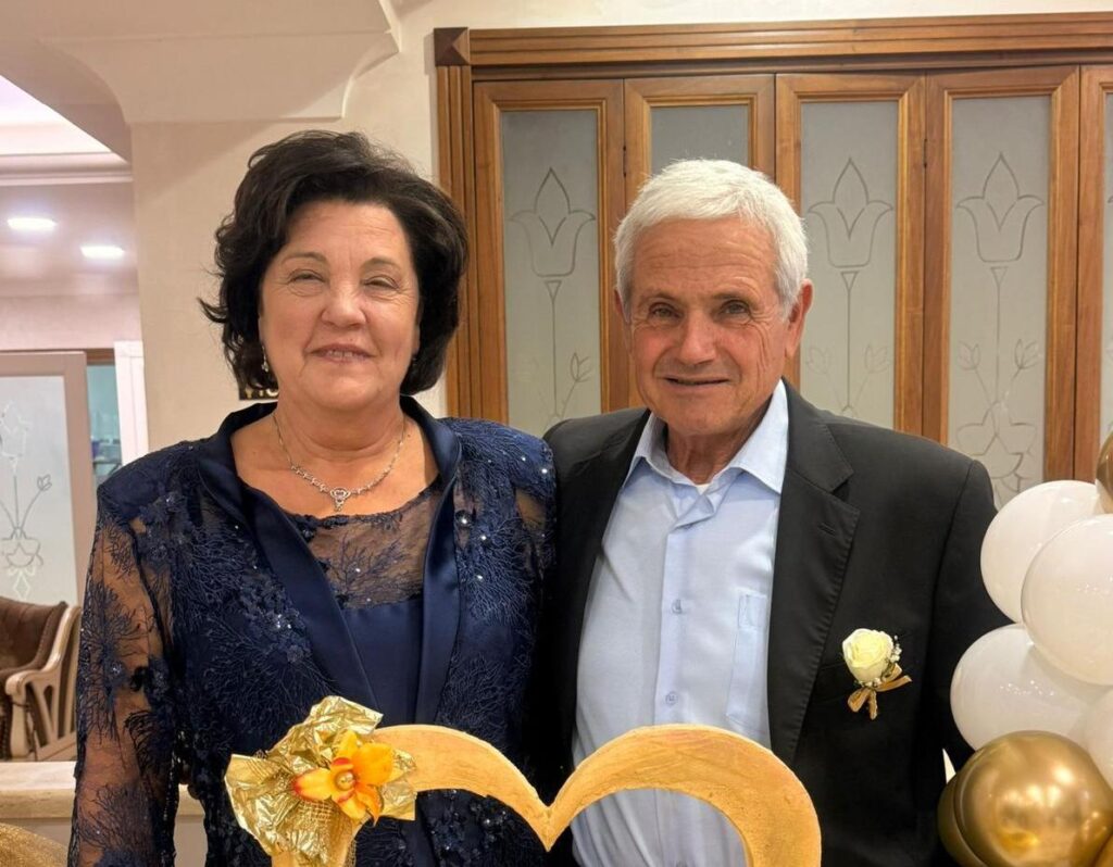 Nozze d’oro a Tufano di Anagni: Federico e Annamaria rinnovano le promesse dopo 50 anni di matrimonio
