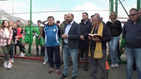 Inaugurato il campo sportivo San Giorgio di Vico nel Lazio: cinque anni dopo torna il calcio