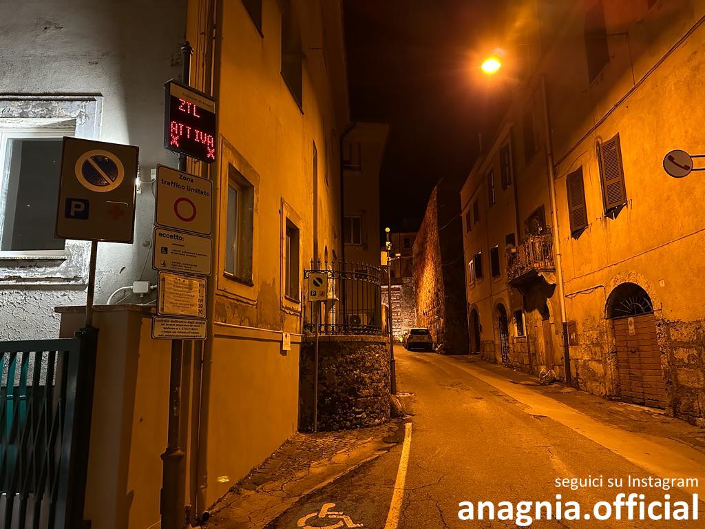 Anagni, nuova ZTL nel centro storico: ecco tutte le regole in vigore da oggi