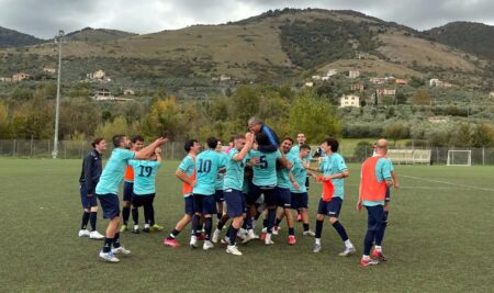 L’A.S.D. Piglio Scalambra Serrone vince il derby contro il Paliano: Mallah decide nel finale