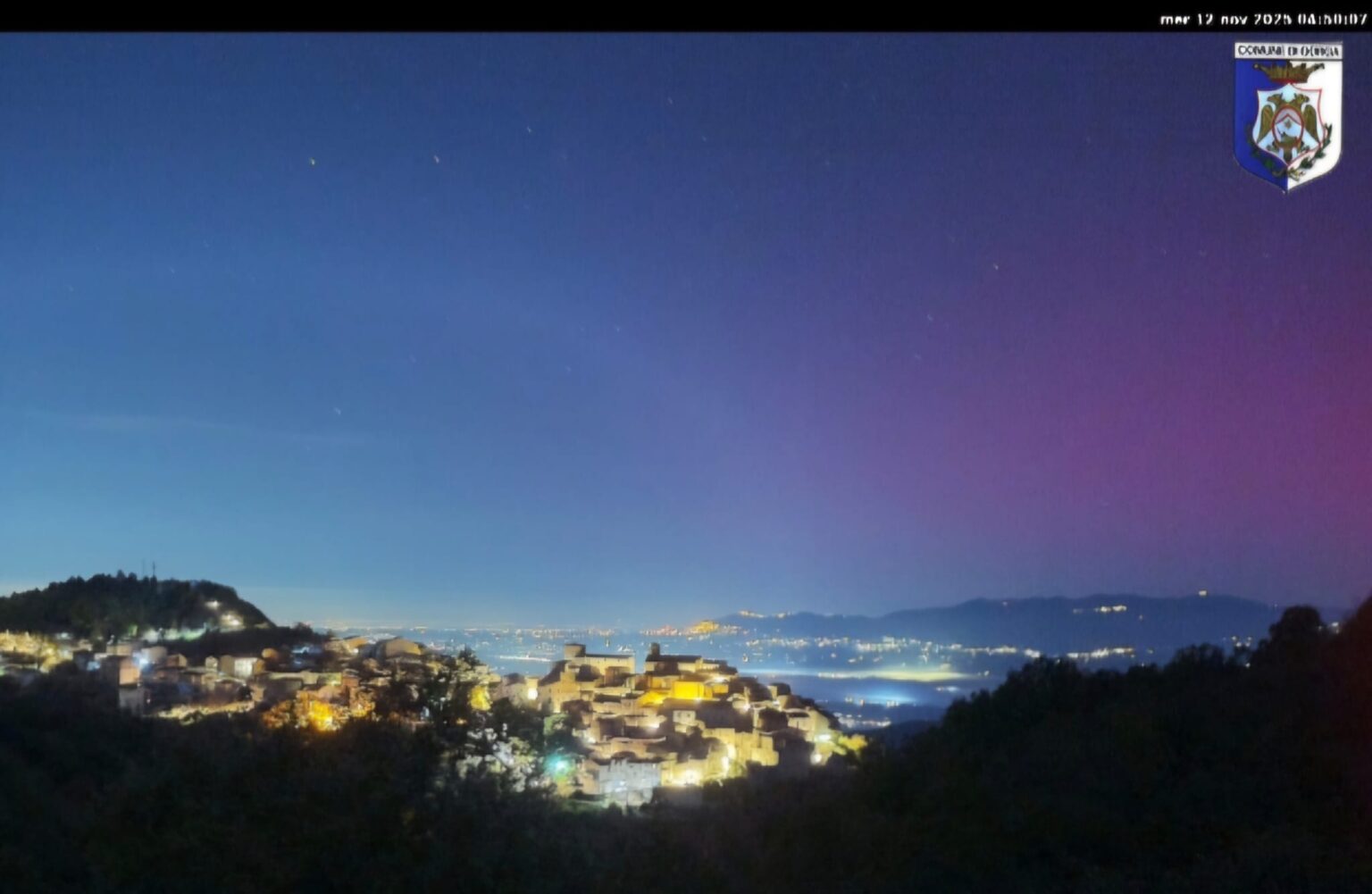 Aurora boreale in Italia: spettacolo straordinario nella notte del 12 novembre