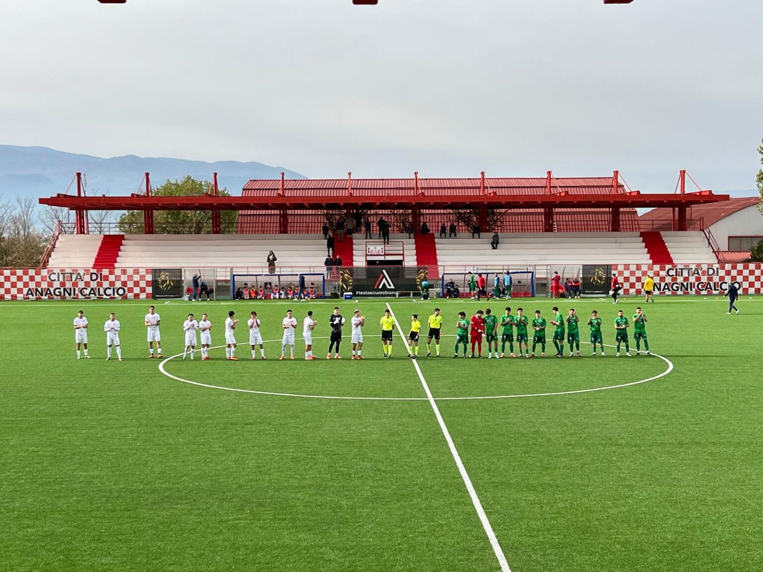Eccellenza. Anagni – Roccasecca 2-0: i biancorossi allungano la corsa e blindano la vetta