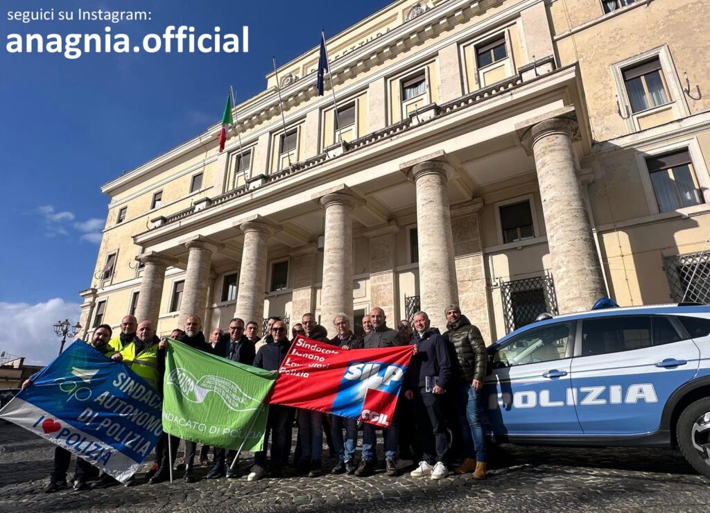 Polizia di Stato di Frosinone al collasso: sit-in dei sindacati per denunciare la carenza di 65 agenti