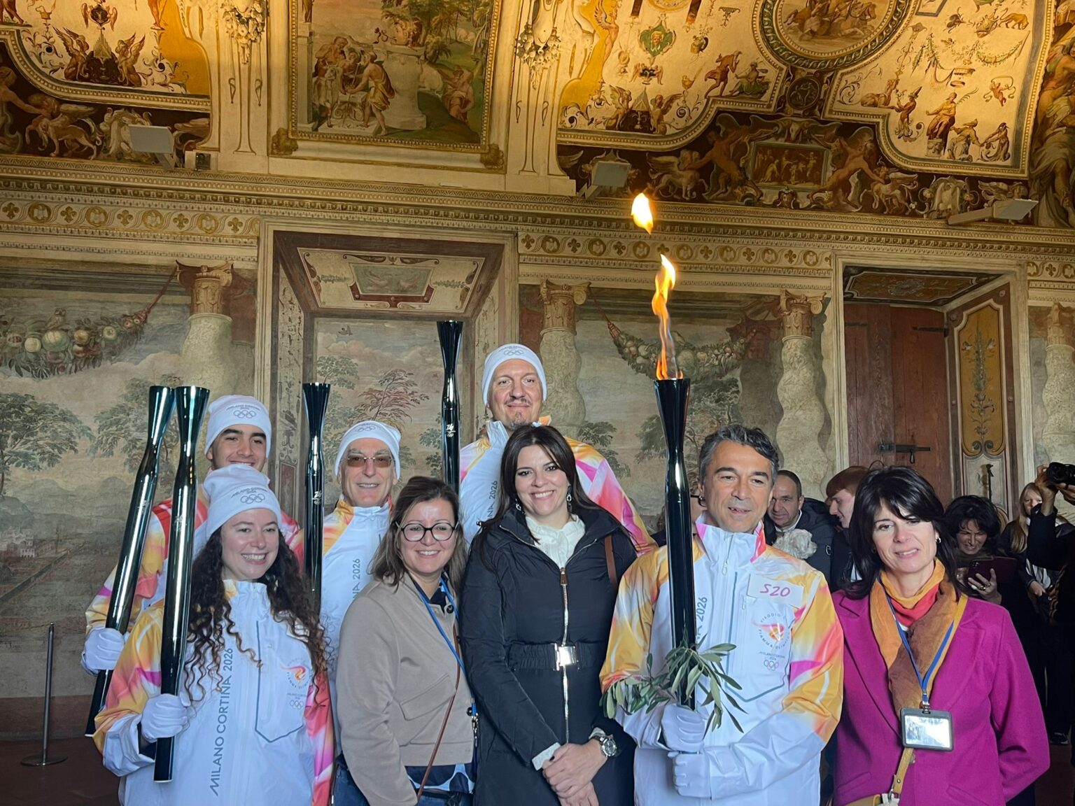 La Torcia Olimpica illumina Villa d’Este e Villa Adriana: Tivoli nel percorso dei Giochi