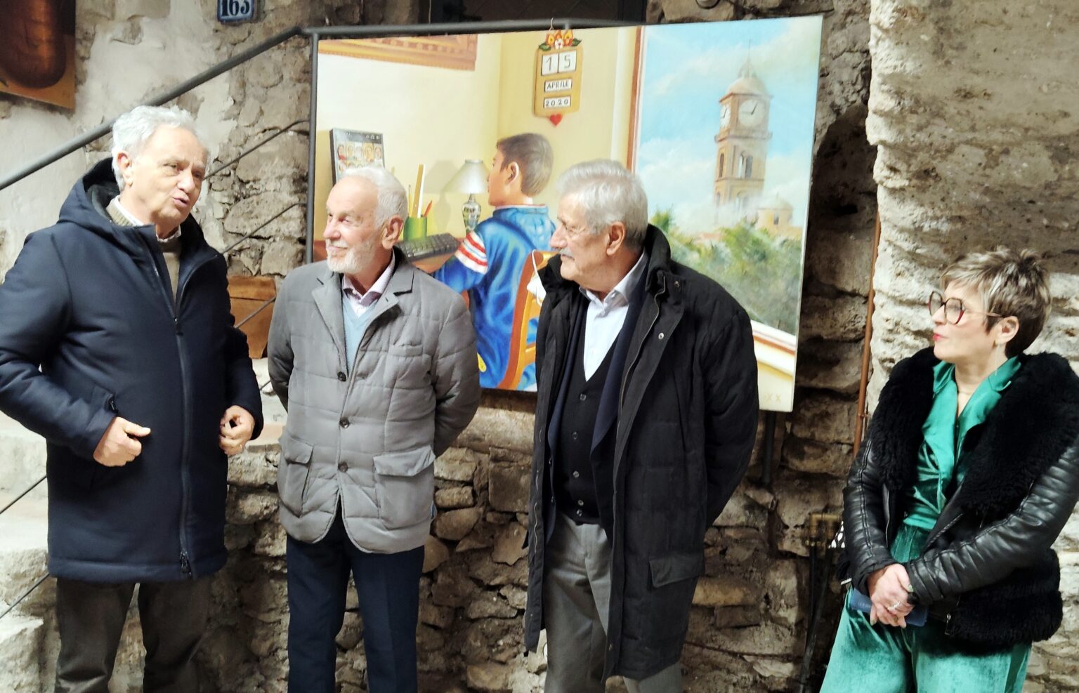 Mario Patrizi celebra la provincia di Frosinone con “La terra promessa”: successo all’inaugurazione della mostra a Ferentino