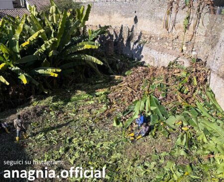 Anagni: ripulita la vasca romana di Via Bagno. Residenti soddisfatti per il recupero del monumento dopo anni di degrado