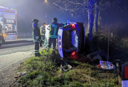 Patrica, scontro nella notte sulla Monte Lepini: due donne gravissime