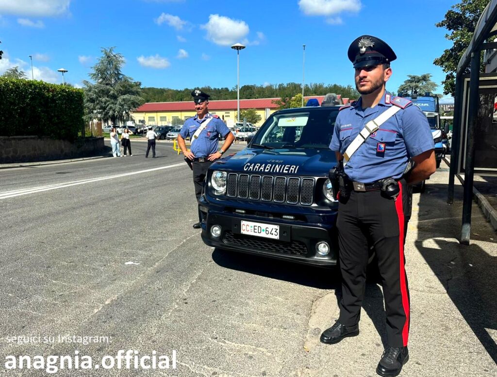 Controlli straordinari dei Carabinieri a Colleferro: un arresto per droga e due persone segnalate