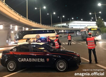 Fiumicino, furti di derrate alimentari in ambito aeroportuale: quattro arresti dei Carabinieri