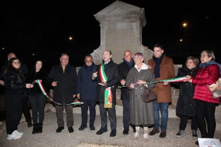 Fontana Bussi restituita a Frosinone: completato il restauro del monumento storico del 1774