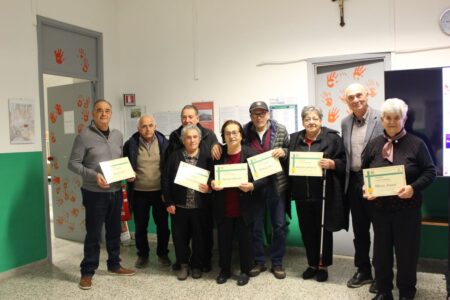 Centro Anziani Arnara, chiusura d’anno con attestati ai soci fondatori e nuovo direttivo