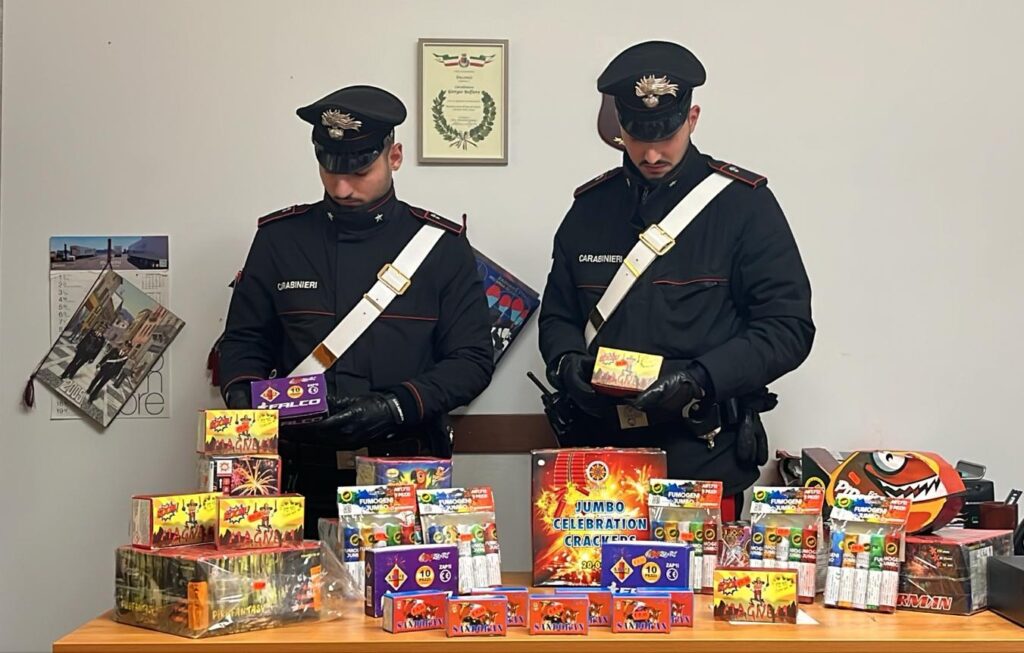 Capodanno Sicuro a Roma e Provincia: quattro Denunce e cinque quintali di botti sequestrati dai Carabinieri