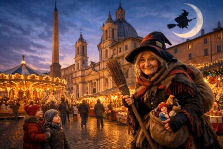 Piazza Navona si accende di magia: la Festa continua tra eventi serali e mercatini della Befana