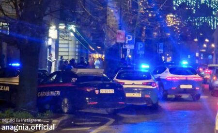 Rissa nella zona della stazione di Frosinone, intervento massiccio delle Forze dell’Ordine