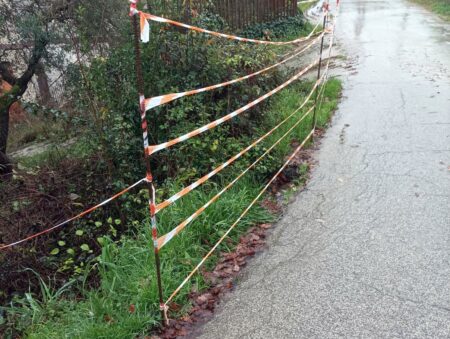 Anagni. Smottamento in via Colle Saricone, le parole di Riccardo Ambrosetti