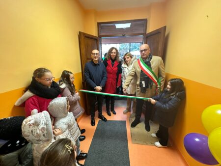Piglio guarda al futuro: inaugurata la nuova scuola dell’Infanzia