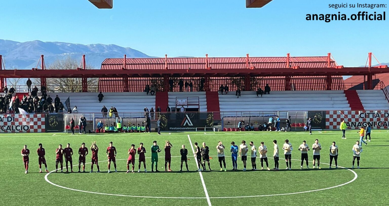 Eccellenza. Il Città di Anagni Calcio travolge il Terracina 3 a 0 e blinda il primato