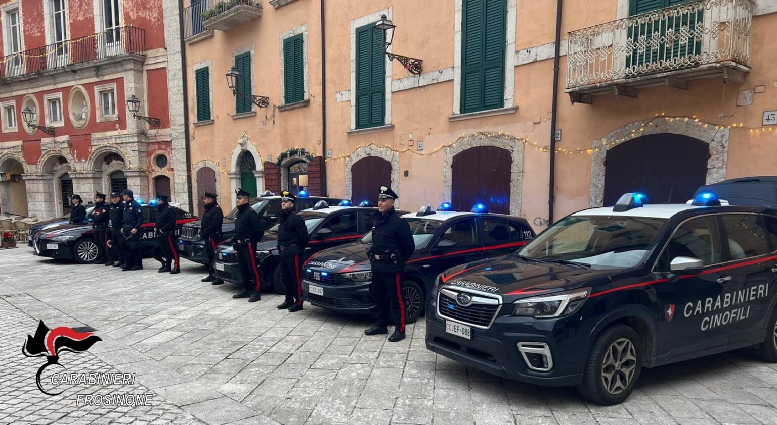 Sora e Valle di Comino: servizio straordinario dei Carabinieri con arresti, denunce e controlli antidroga