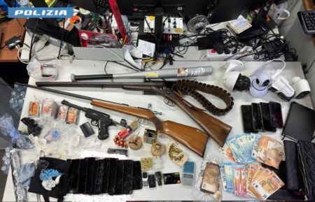 Frosinone e Alatri: maxi operazioni di Polizia e Carabinieri contro spaccio di droga e detenzione abusiva di armi