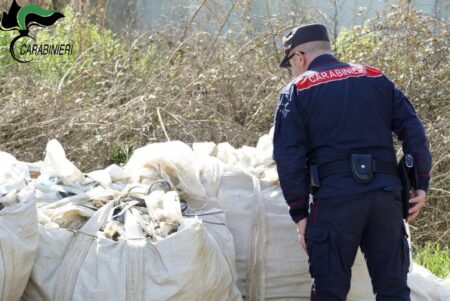 Sequestrato un opificio nell’area industriale di Frosinone: i Carabinieri Forestali scoprono emissioni e rifiuti irregolari