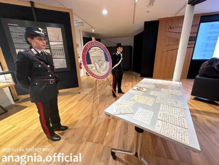 I Carabinieri TPC restituiscono all’Archivio centrale dello Stato di Roma le lettere di Mussolini sull’incontro a Salisburgo con Hitler
