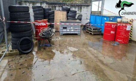 Blitz a Ceccano: sequestrata un’autofficina per gravi violazioni ambientali e lavoro nero