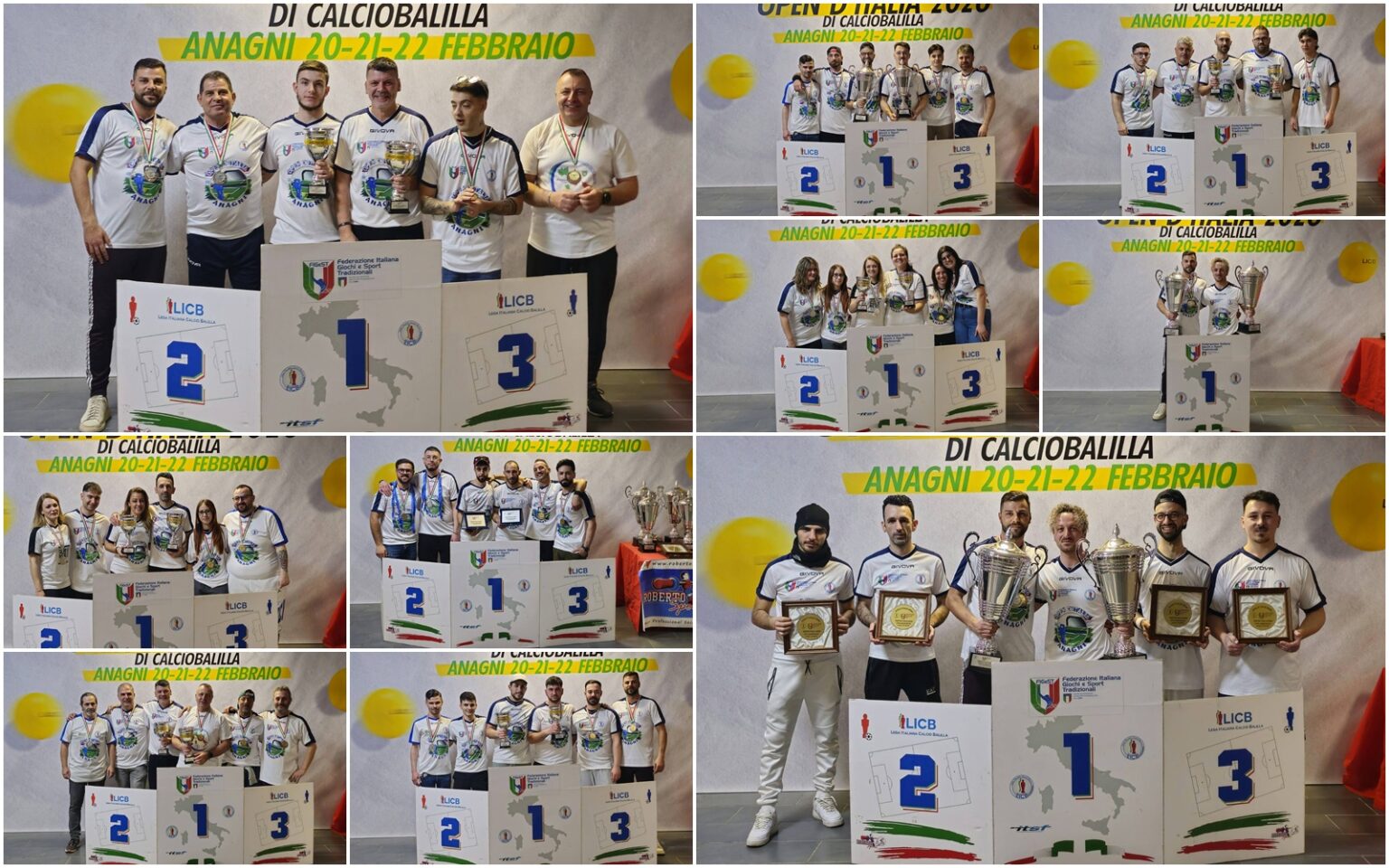Open d’Italia 2026 di calcio balilla: Anagni ospita i migliori atleti