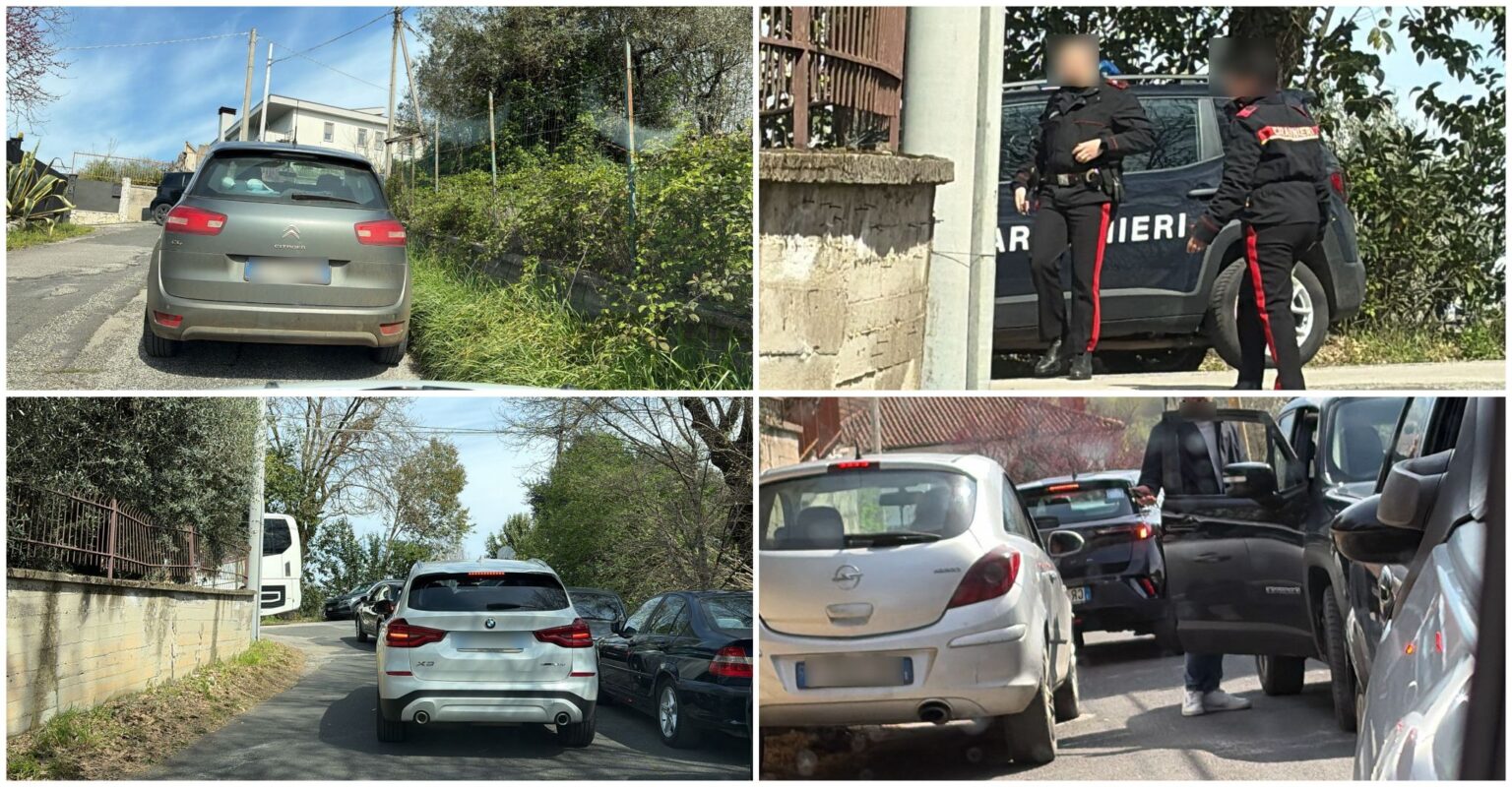 Anagni, caos viabilità: centinaia di veicoli bloccano via San Magno