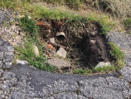 Anagni, furto di tombini in zona Pistone Tofe: buche scoperte e residenti esasperati