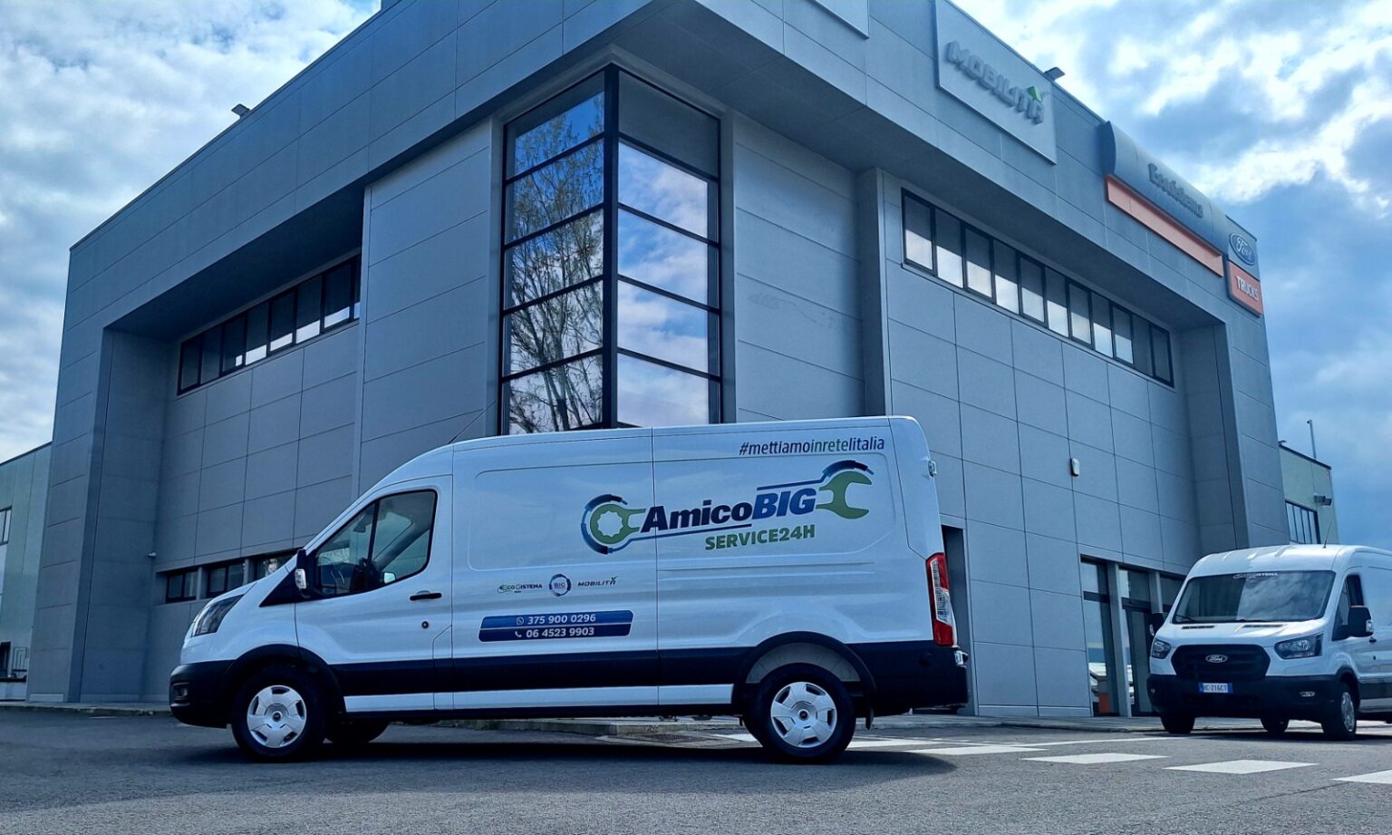 Gruppo BIG presenta il progetto “Officine Mobili AMICO BIG”