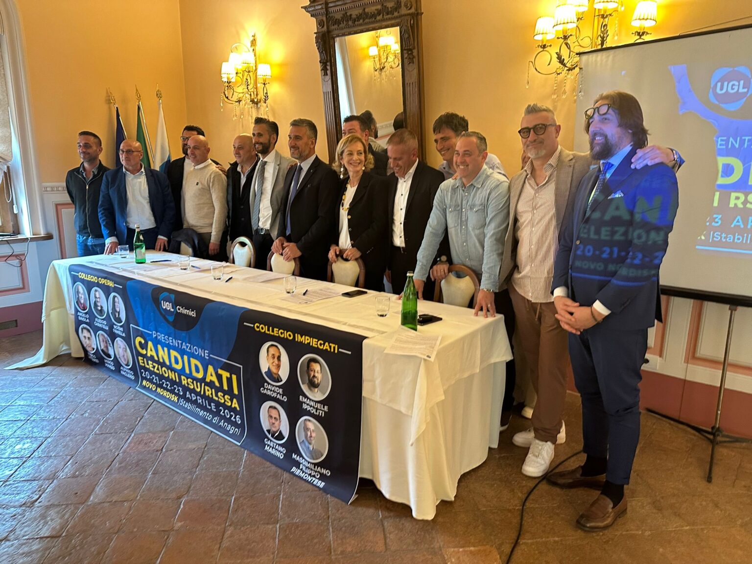 UGL Chimici scende in campo: presentata ad Anagni la lista per le elezioni RSU di Novo Nordisk