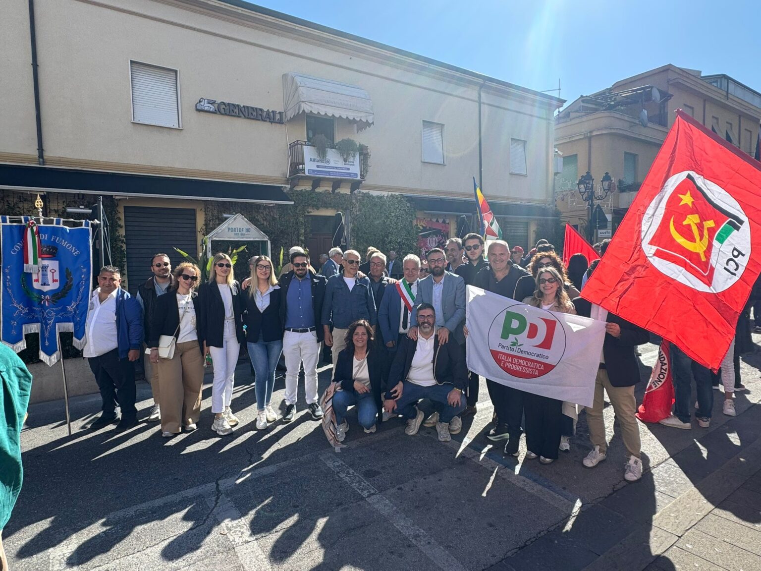 Primo Maggio a Isola del Liri: in tanti al corteo per il lavoro dignitoso