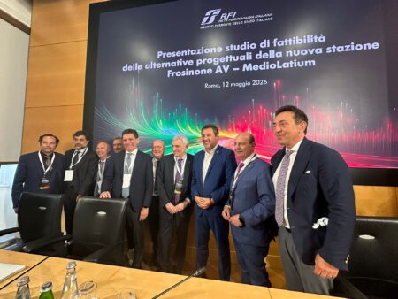 La provincia di Frosinone guarda al futuro: presentato a Roma lo studio di fattibilità della stazione Alta Velocità Frosinone–MedioLatium