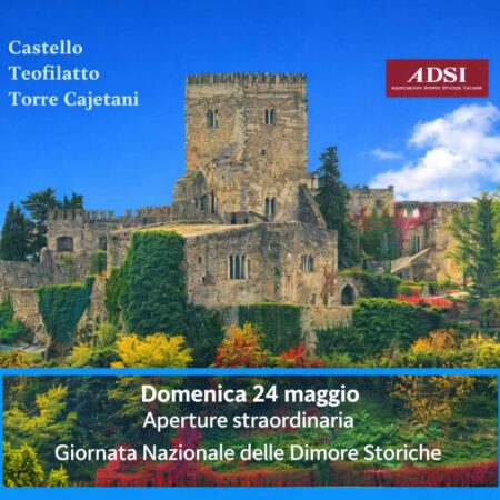 Il Castello Teofilatto apre le porte: domenica 24 maggio visite guidate, storia medievale e sapori della provincia di Frosinone