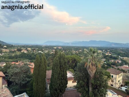 la Valle del Sacco vista da Palestrina