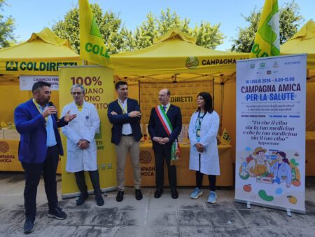 Coldiretti Frosinone porta i mercati contadini in ospedale: un patto nazionale tra agricoltura e medicina per la salute dei cittadini