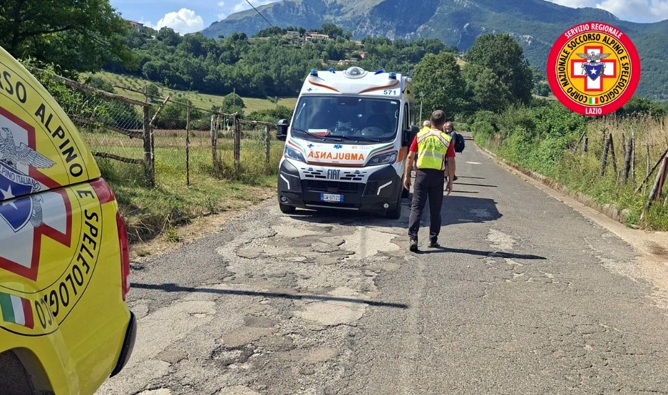 Escursionista si infortuna al torrente di Capofiume a Collepardo: soccorso dal CNSAS