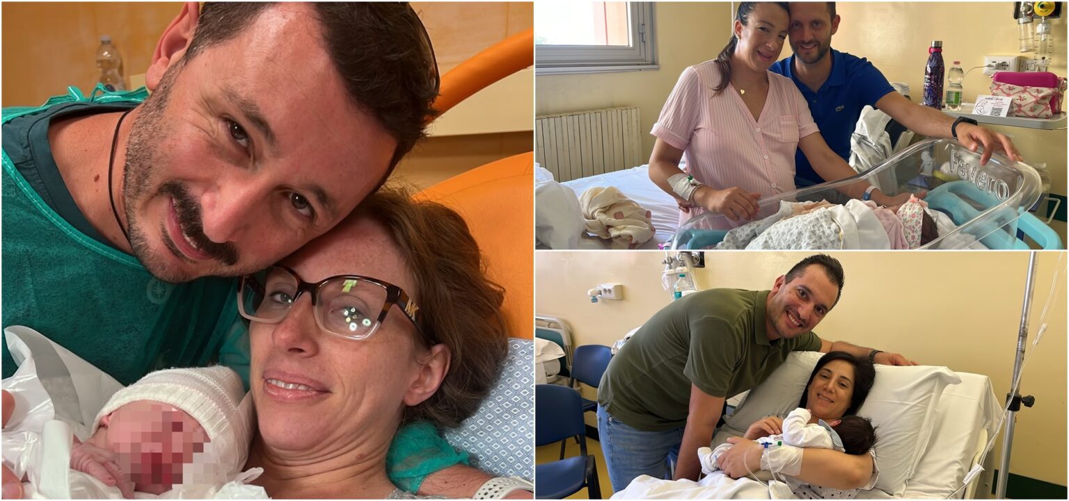 Sora, giornata da record al Punto Nascita: cinque bebè in sette ore all’ospedale “Santissima Trinità”