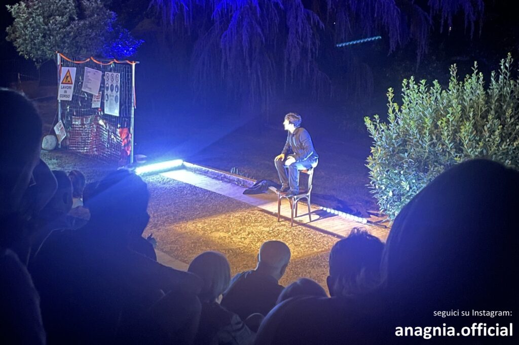 Al Parco della Rimembranza di Anagni il 12 luglio. L’attore Alessandro Blasioli: “ai giovani dico dialogo, non solo like”