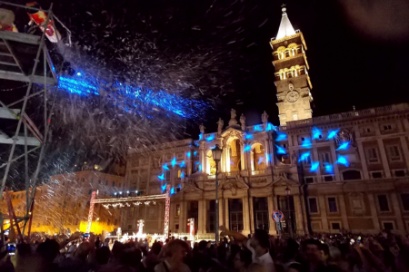 A Roma torna la Notte della Madonna della Neve, la magica rievocazione a Santa Maria Maggiore