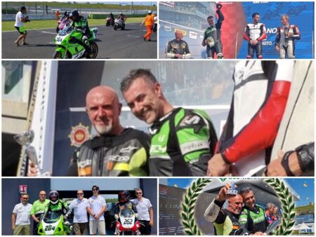 Diego Colella campione d’Italia Civclassic SBK96: il Motoclub Ferentino Zafo Team scrive la storia a Misano