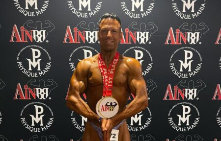 Andrea Lauri conquista un doppio podio al The Night of the Natural: nuovo trionfo per il bodybuilder di Anagni