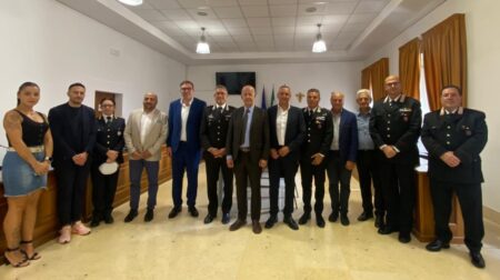 Il Colonnello Gabriele Mattioli saluta il Frusinate: da Anagni a Cassino il commiato prima dell’importante incarico a Napoli