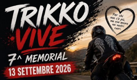 “Trikko Vive”: il 13 settembre torna il memorial in sella per un caro amico che non c’è più ma che vive ancora nel cuore di chi resta
