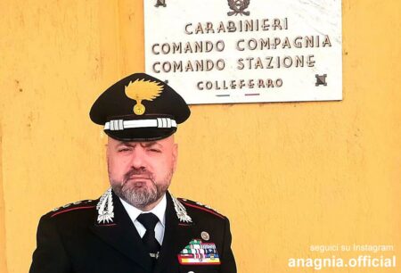 Il Capitano Raffaele De Somma lascia Colleferro per un nuovo prestigioso incarico a Frosinone