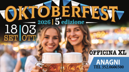 Settembre a ritmo di musica e birra: l’Officina XL di Anagni si prepara a un mese di eventi