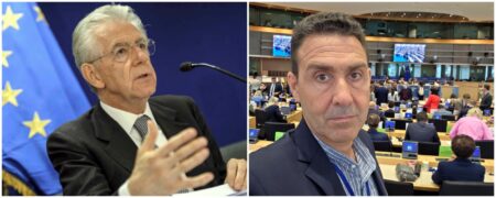 Cernobbio, scontro tra Mario Monti e Roberto Vannacci sul palco del Forum Ambrosetti